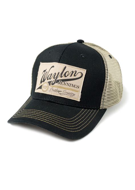 For years Ive been looking for Waylon Jennings old 1966 B77 Mack. . Waylon jennings hat